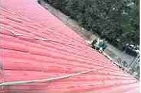 异形楼顶高空清洗